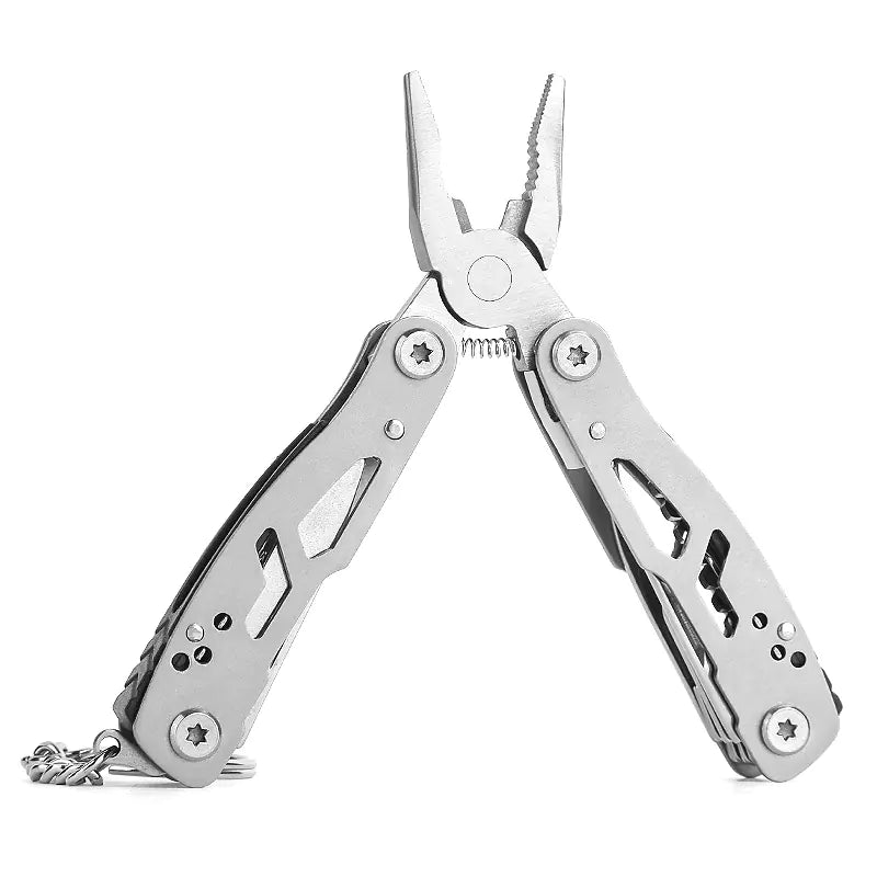 SnapFold Mini: Compact Keychain EDC Folding Multitool for Outdoor Adventures
