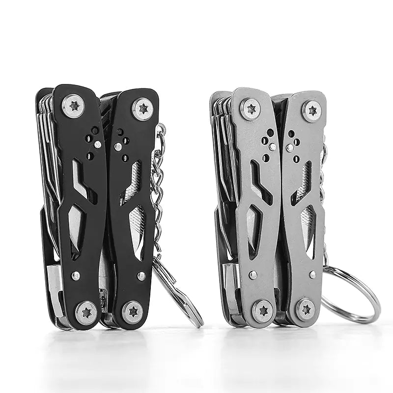 SnapFold Mini: Compact Keychain EDC Folding Multitool for Outdoor Adventures
