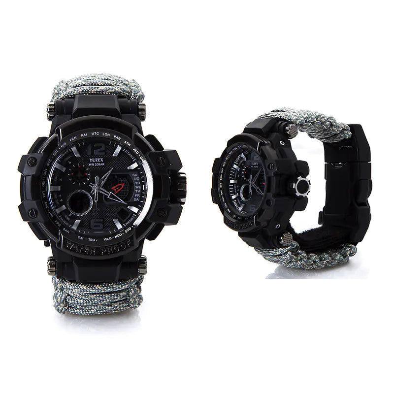 SnapWolf: Multi-Tool Survival Bracelet for Tactical Deployment